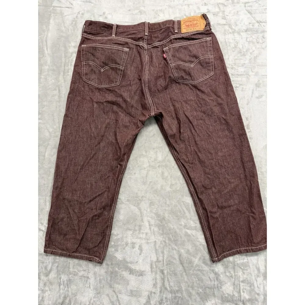 Levi's 501 XX Men's Jeans 44x34 Fits 40x26 Straight Leg Button Fly Hemmed